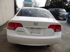 2007 HONDA CIVIC EX WHITE 4DR 1.8L VTEC AT A18756